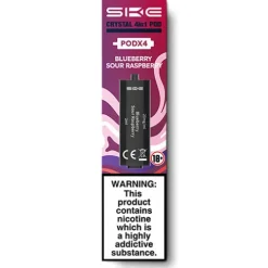 Blueberry Sour Raspberry Crystal 2400 Pods by SKE