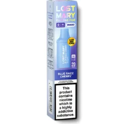 Blue Razz Cherry BM600 Prefilled Pods by Lost Mary