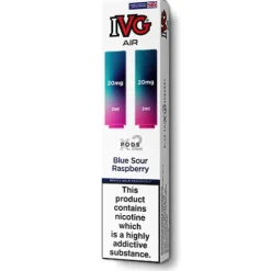 Blue Sour Raspberry Air Pods by IVG