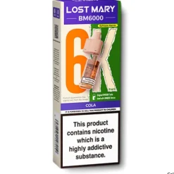 Cola BM6000 Refill Pods by Lost Mary