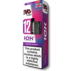 Mixed Berry Pro 12 Refill Pod by IVG