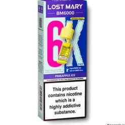 Pineapple Ice BM6000 Refill Pods by Lost Mary