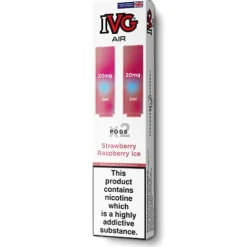 Strawberry Raspberry Ice Air Pods by IVG