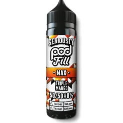 Triple Mango Shortfill by Seriously Pod Fill Max